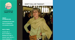 Desktop Screenshot of lutheranliar.com